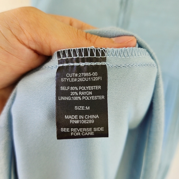 Trixxi Blue Midi Dress - Picture 7 of 10